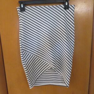 Zara Striped Pencil Skirt Size Medium